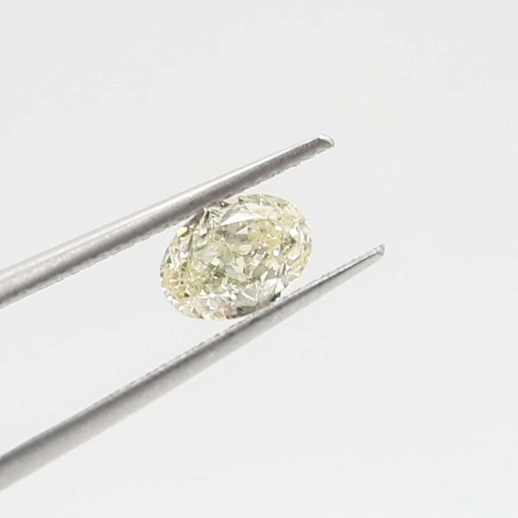 68399 Oval 1.10ct FY VVS2