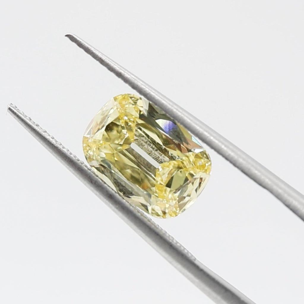 2507 Cushion 2.51ct FY VS2