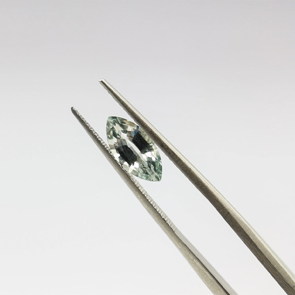 8183 Marquise 1.34ct Icy Blue Ceylon Sapphire