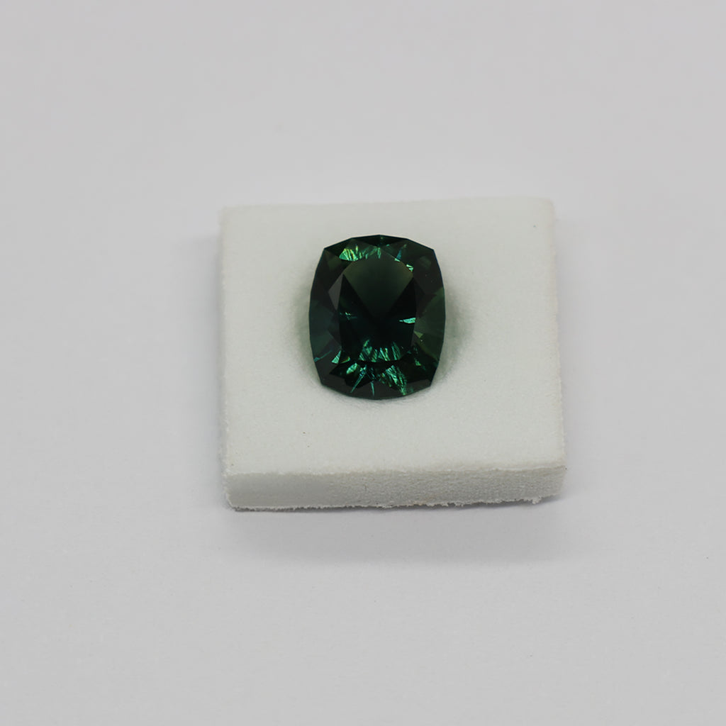 8185 Cushion 1.64ct Teal Australian Sapphire